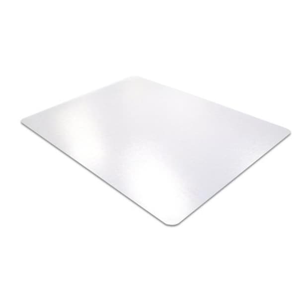 Floortex Chair Mat, Polyvinyl Chloride, 0.11 in Thick, Fresh Mist, 36 in W x 48 in L AB119026EV - main